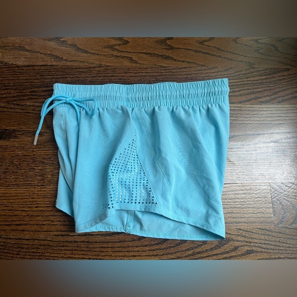 AS REVIVAL women’s athletic shorts size S sky blue NWOT - Picture 2 of 6